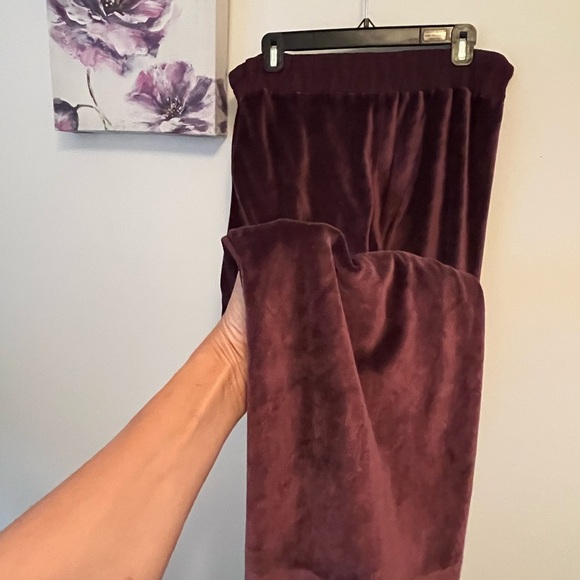 Escada Sport Velvet Sweatsuit jacket and pant- Medium PTP 20inch - Picture 15 of 16